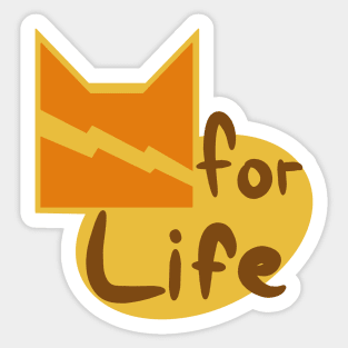 ThunderClan for Life Sticker